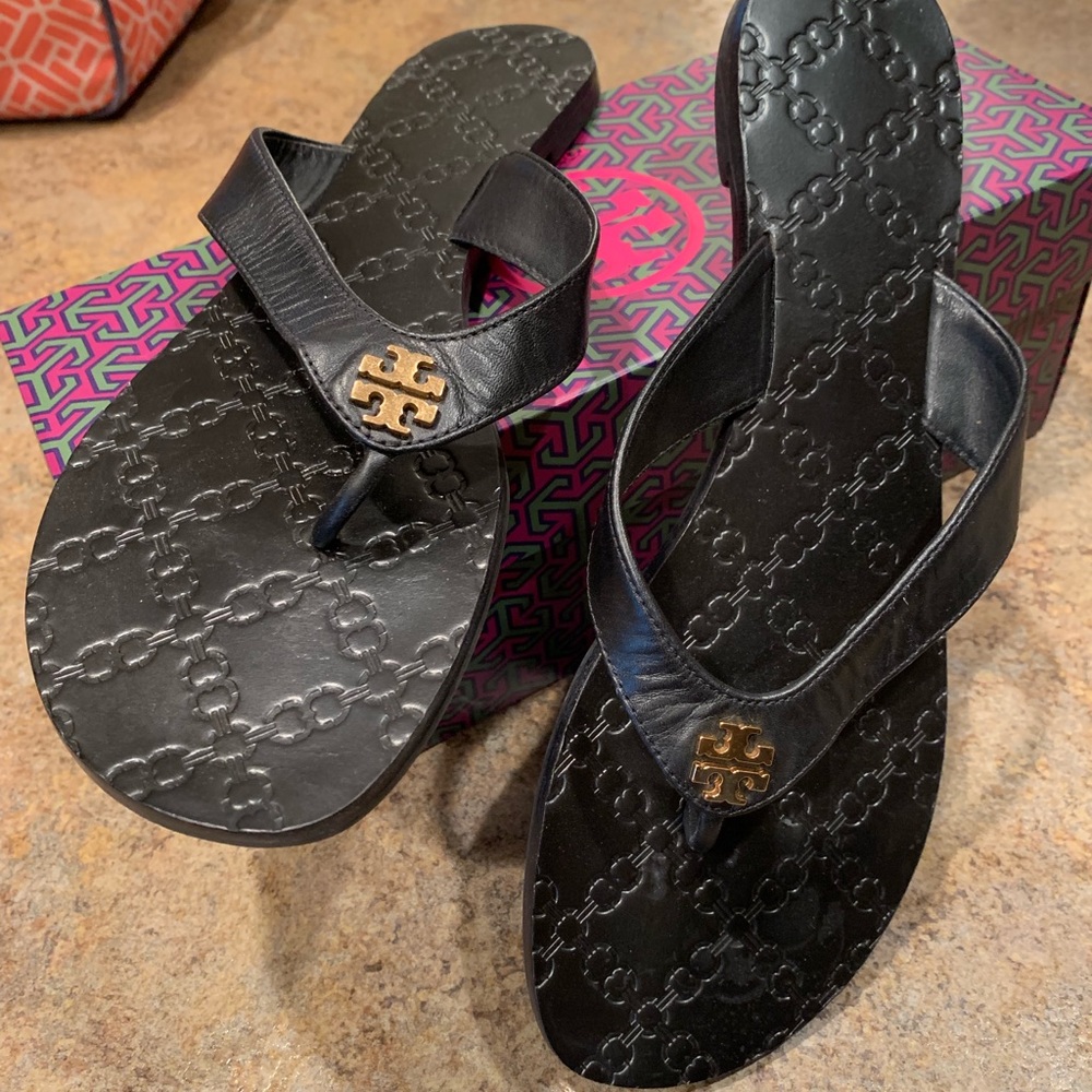 Tory Burch Monroe Sandals size 11-black
